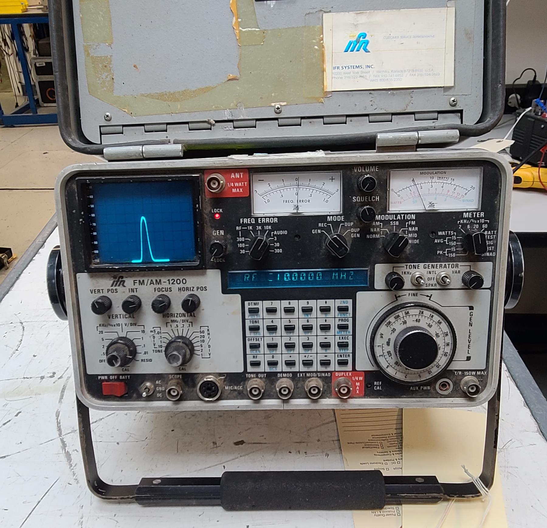 IFR FM/AM-1200 for sale